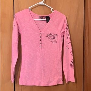Ladies Harley Davidson long sleeve shirt